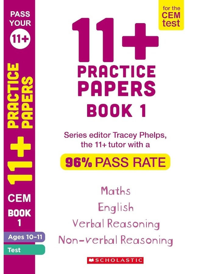 11+ Practice Papers for the CEM Test Ages 10-11 - - Image 1