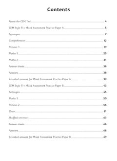 11+ Practice Papers for the CEM Test Ages 10-11 -  - Image 2