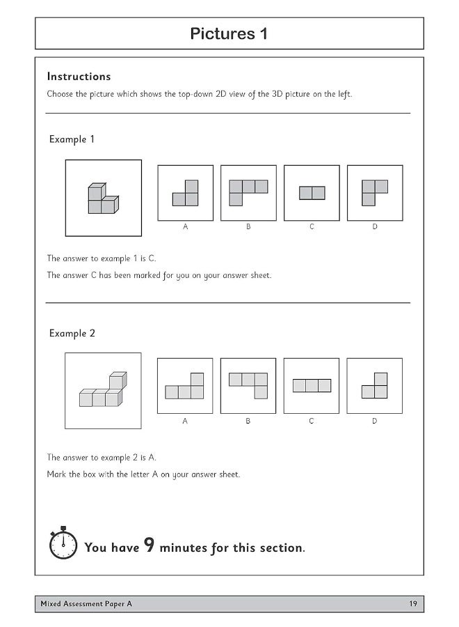 11+ Practice Papers for the CEM Test Ages 10-11 - - Image 3