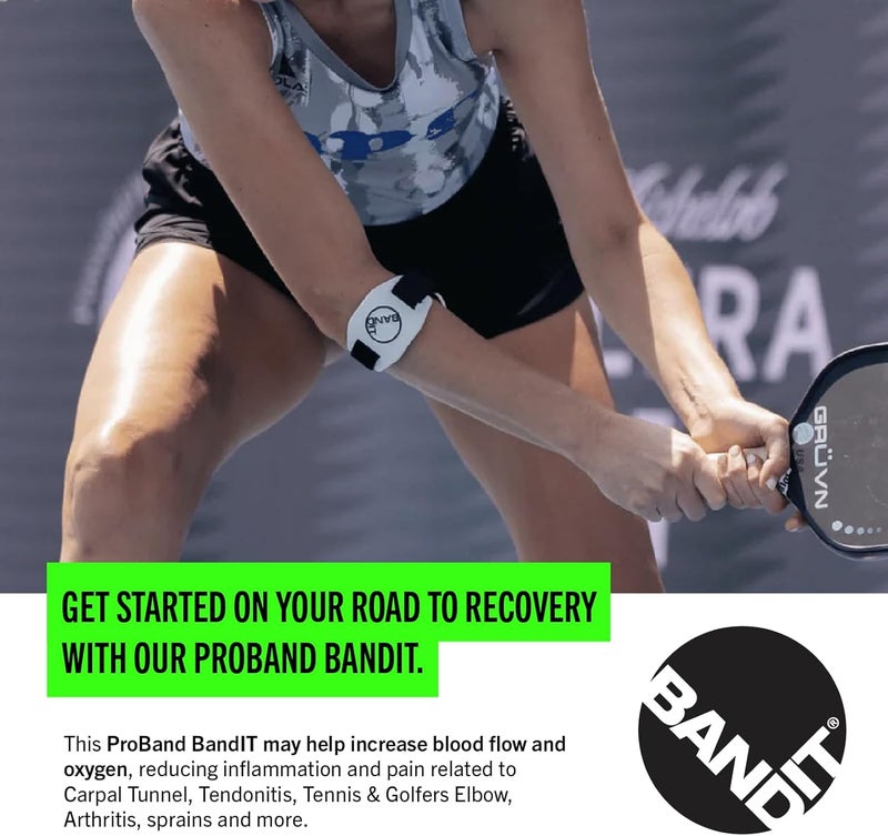 PROBAND - Bandit - Compression Arm Band for Elbow & Forearm - Helps Relieve Pain & Swelling - for Carpal Tunnel, Tendonitis, Tennis Elbow and More - Image 2