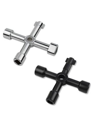 4-Way Sillcock Key, Multi-Functional Square Wrench for Water, Meter Box, Cabinet, Faucet Valves (2-Pack) - pzsku/Z58CD14A7ED2E07E3237BZ/45/_/1731908332/b2090d2c-5a58-4f47-859e-c8fd7f532017