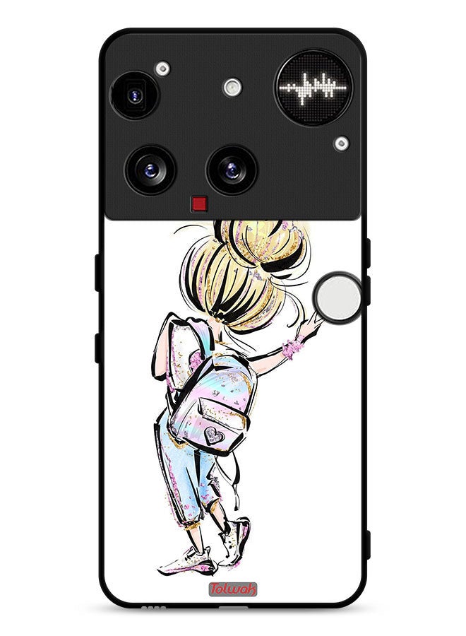Tolwak Nothing Phone (3) Protective Case Cover Back To School Girl Art - Image 1