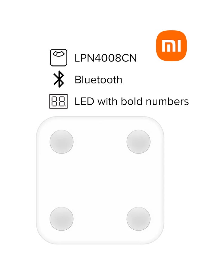 Xiaomi Smart Body Composition Scale 2 - White - Image 1