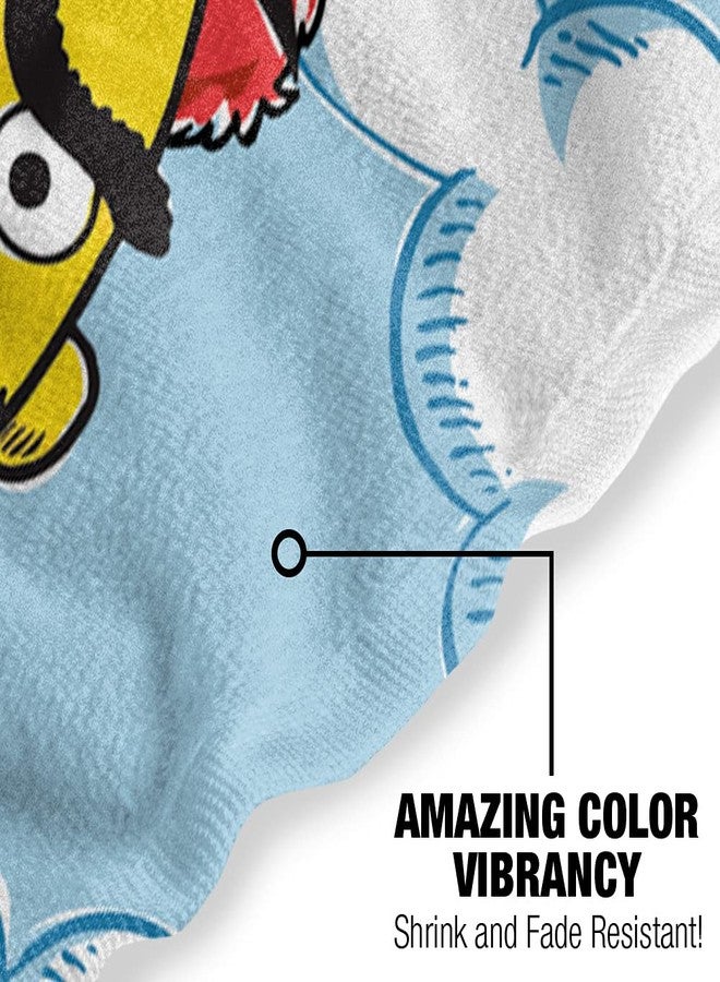 Trevco Sesame Street Retro Gang Officially Licensed Beach Towel 30" X 60" - Image 5