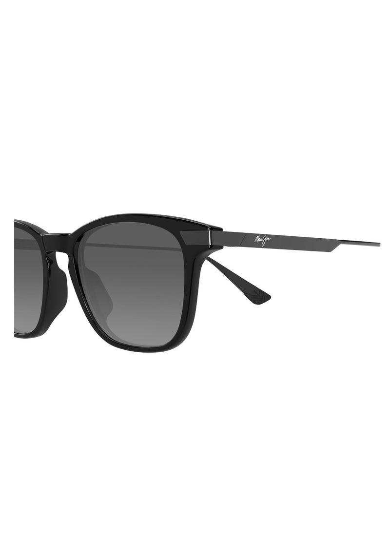 MAUI JIM Maui Jim Mana'olana 623-02 Unisex Polarized Square Sunglasses – 51 mm Lens Size  - Image 2