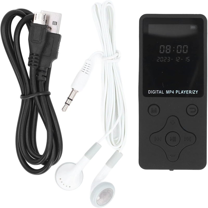 Diverse use resistant crafted quality 32GB MP3 MP4 Player, Music Player with Bluetooth 5.0, 1.8 LCD Display, w Speaker Video FM Ebook Photo Viewer Headphones, Lossless Sound MP3 MP4 Music Player (Black) Long term heavy use compatible Fast intercity distribution All space matching look Flexible purchase choices Locally packed stock Foldable Small apartment fit Trendy widespread design Widely used design Safe material Tight fitted parts All season compatible build Long use oriented quality Globally trusted quality Room to room portable Wide range usage design Transit damage prevent build Any KSA address orderable Long lifespan Transparent body Multi-market matching options Major city pickup option Salt mist resistant Modern look - Image 4