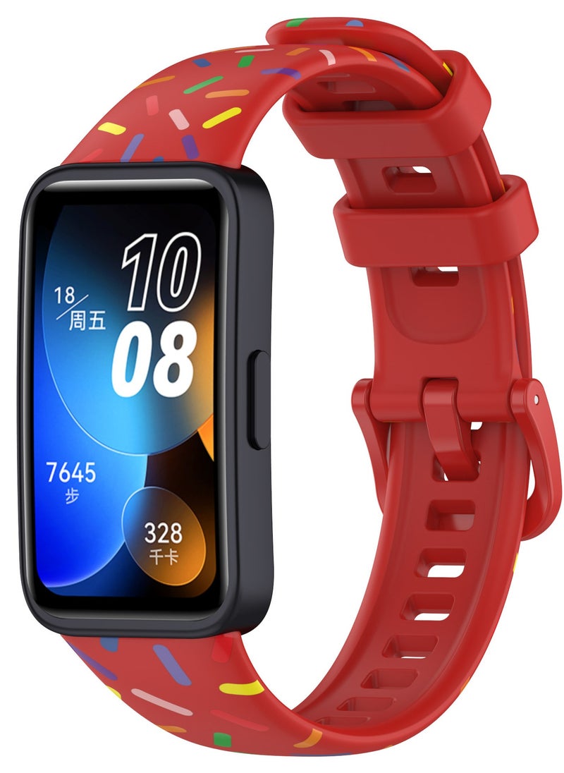 HW Silicone Watchband For Huawei Band 8 Huawei Band 9 Strap SmartWatch WristbandBracelet Wriststrap Sport Replacement  - Image 1
