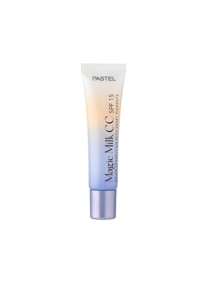 PASTEL Magic Milk CC Cream with SPF 15 for Even Skin Tone - 30ml - Image 1