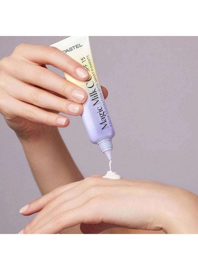 PASTEL Magic Milk CC Cream with SPF 15 for Even Skin Tone - 30ml - Image 5
