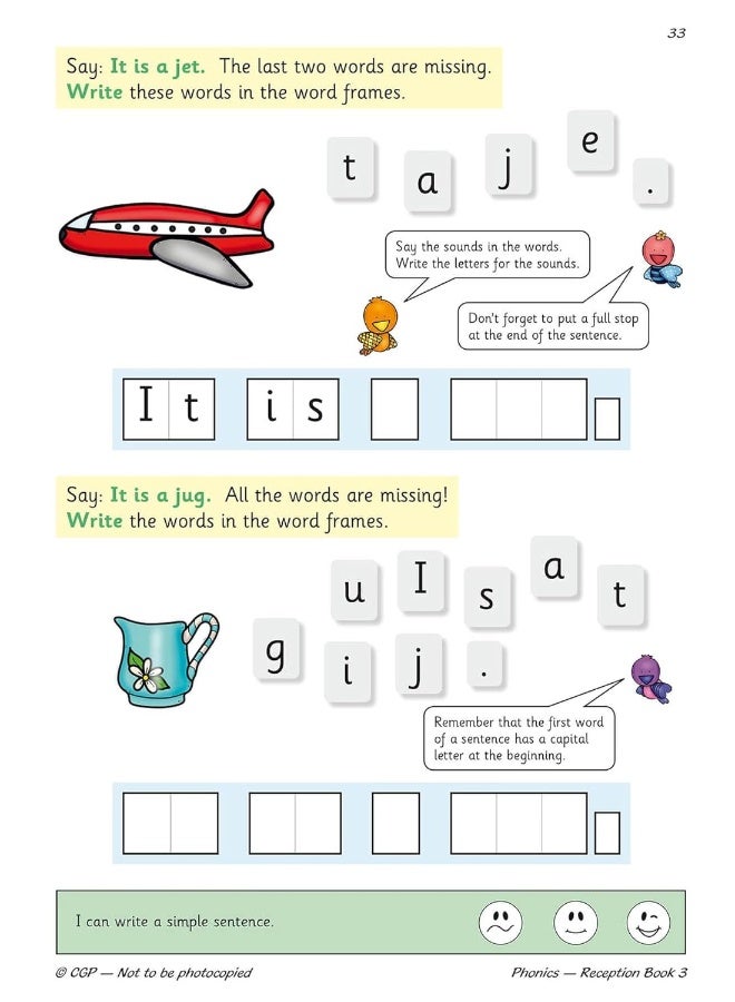 English Targeted Practice Book: Phonics - Reception Book 3 - Image 5