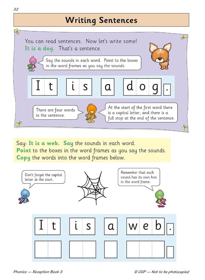 English Targeted Practice Book: Phonics - Reception Book 3 - Image 4