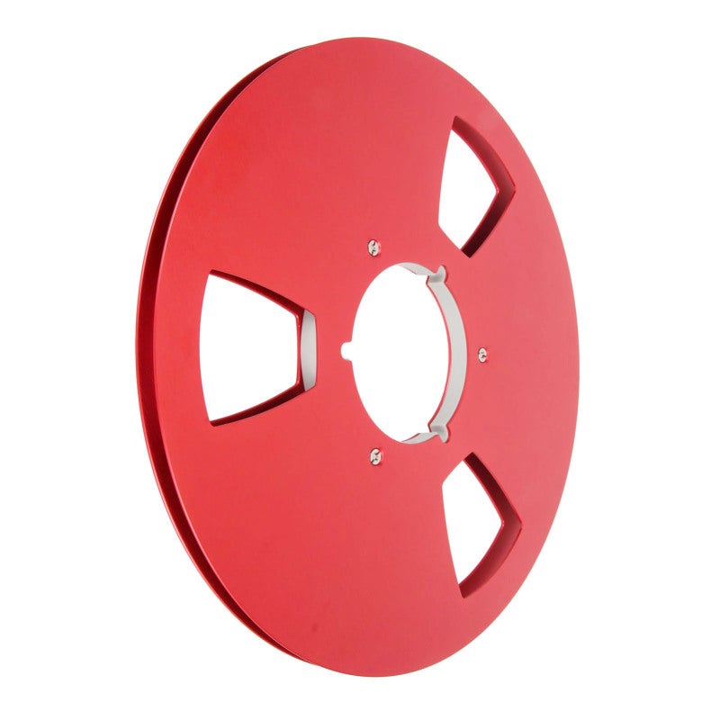 10.5 Inch 1/4 Inch Aluminum Alloy Takeup Reel - Professional Design 10.5in Replacement Empty Tape Reel with Weatherproof Holes for Tape Recorder Repair - Image 4