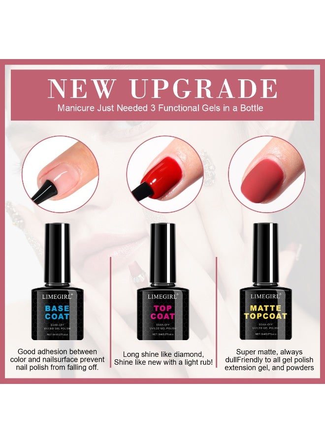 LIMEGIRL The ‘Jelly Nude’ gel nail polish set features six long-lasting shades and requires curing under a UV lamp - Image 4