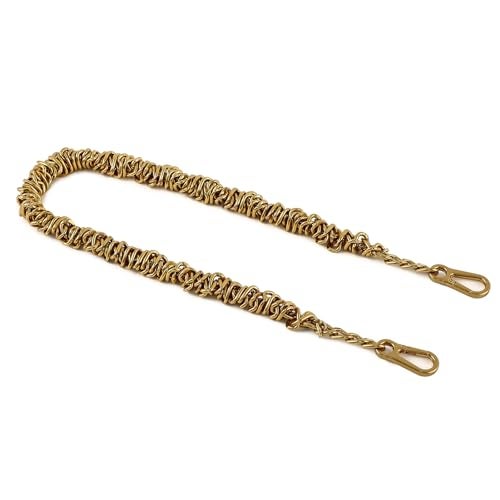 Yichain Unique Metal Bag Chains Purse Handles Shoulder Strap Replacement Accessories Charms for Handbags(Antique Gold 23 Inch) - Image 1