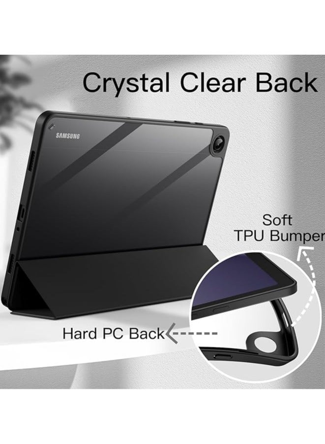 Compatible with Case for Samsung Galaxy Tab A9 Plus Tablet 11 Inch 2023, Ultra Transparent Back Slim Cover with Auto-Wake for Samsung Galaxy Tab A9+ Tablet 2023 (Black)  - Image 5
