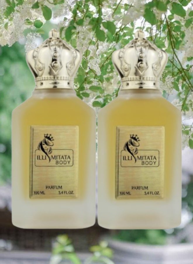 بي إل 2 قطع عطر إليميتاتا بودي 100مل - Image 1