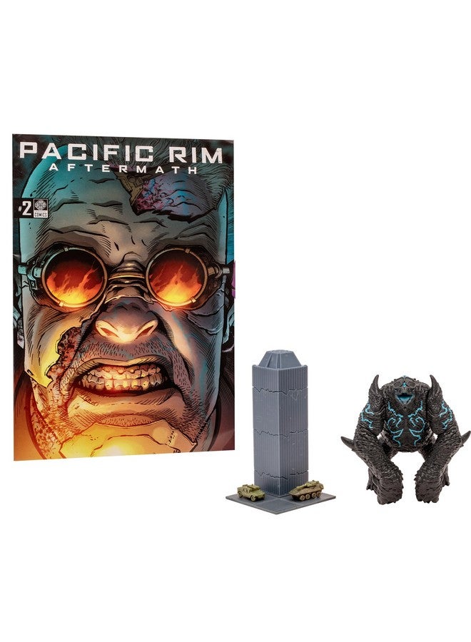 McFarlane Toys Pacific Rim McFarlane Toys Leatherback (Kaiju) 4" Scale Figure Playset with Comic - Image 1
