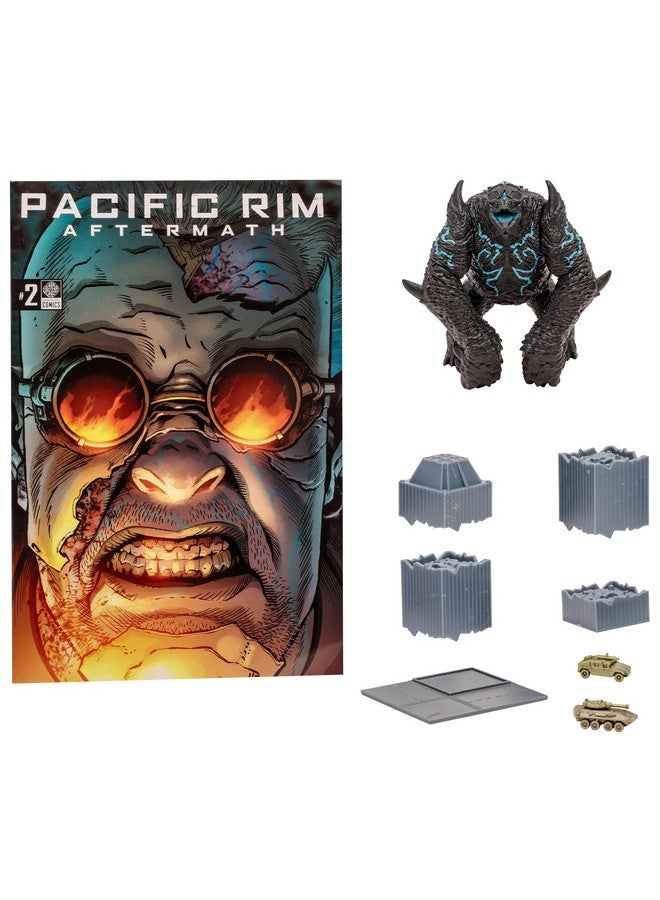 McFarlane Toys Pacific Rim McFarlane Toys Leatherback (Kaiju) 4" Scale Figure Playset with Comic - Image 5