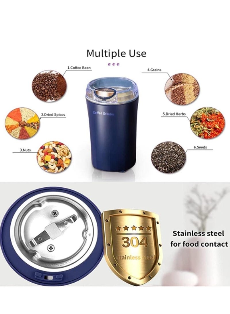 Electric Coffee Grinders for Herbs, Spices, and Coffee Beans,Wet and Dry Grinder With Stainless Steel Construction, Spice Blender And Espresso Grinder  - Image 3