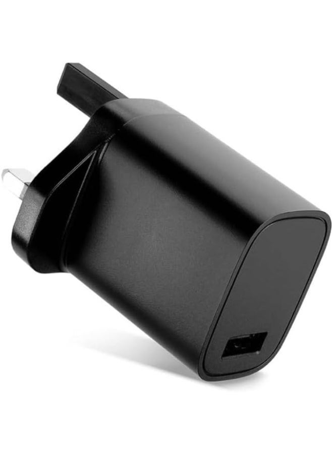 AMROAH شاحن USB بورت واحد 5V 3A 18W محول حائط USB لمخرج الكهرباء 100V-240V للهاتف المحمول، التابلت، السماعات، بنك الطاقة - Image 1