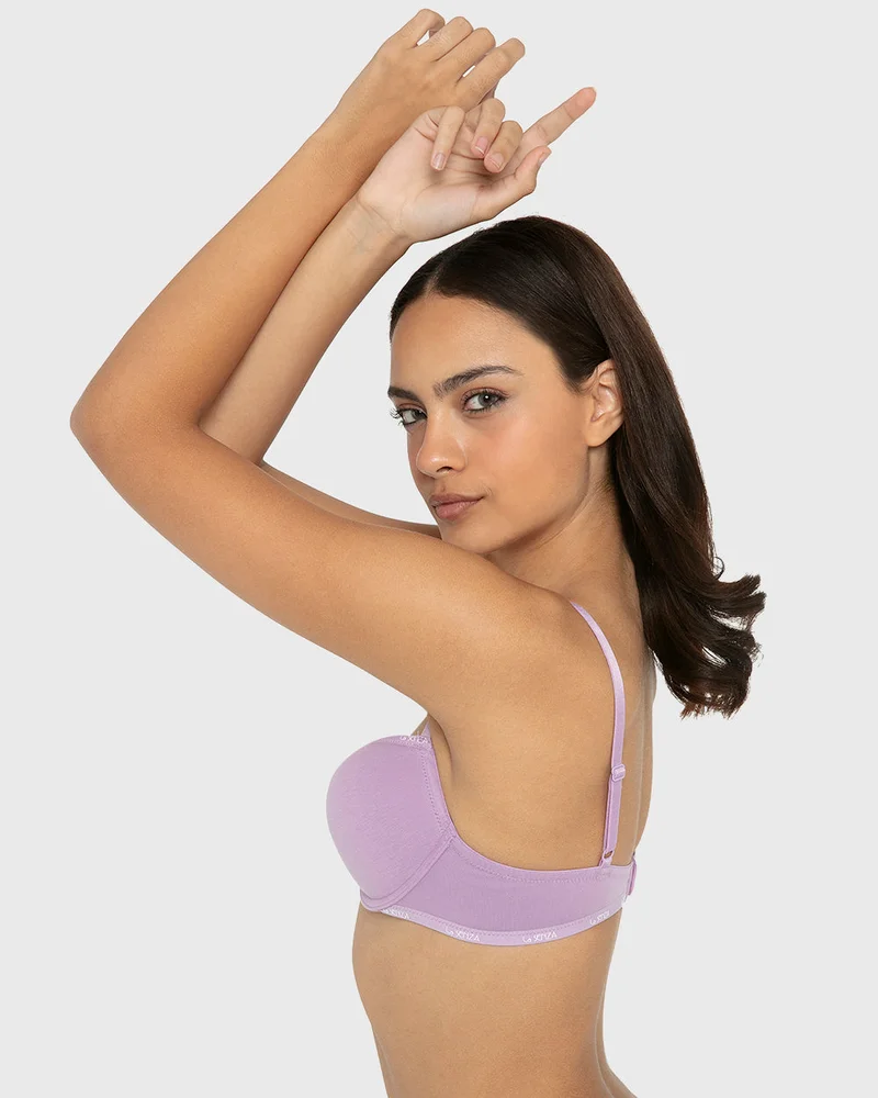 لا سينزا La Senza Push Up Wired Cotton Bra