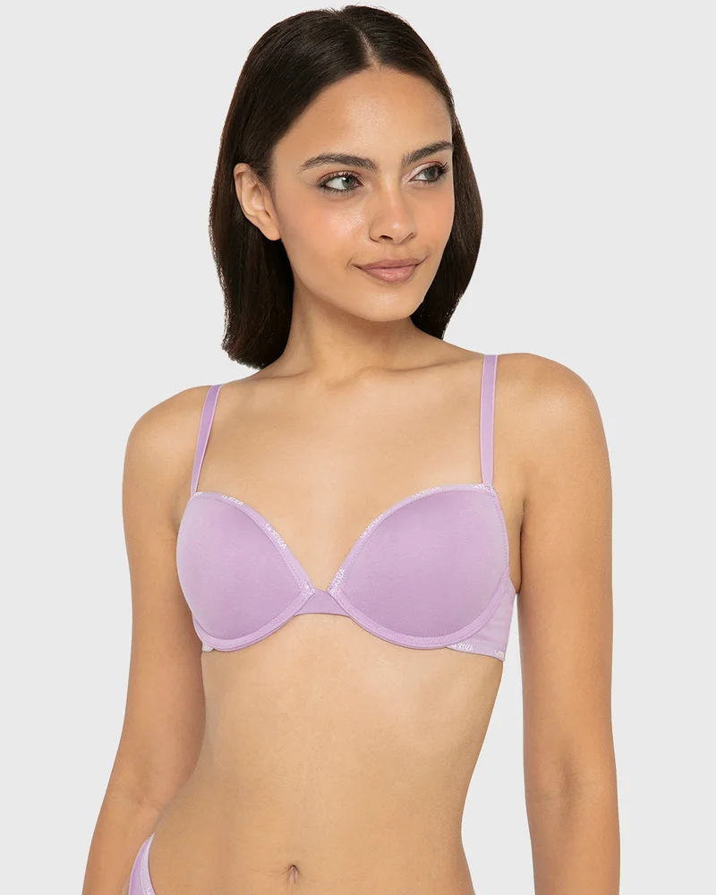 لا سينزا La Senza Push Up Wired Cotton Bra