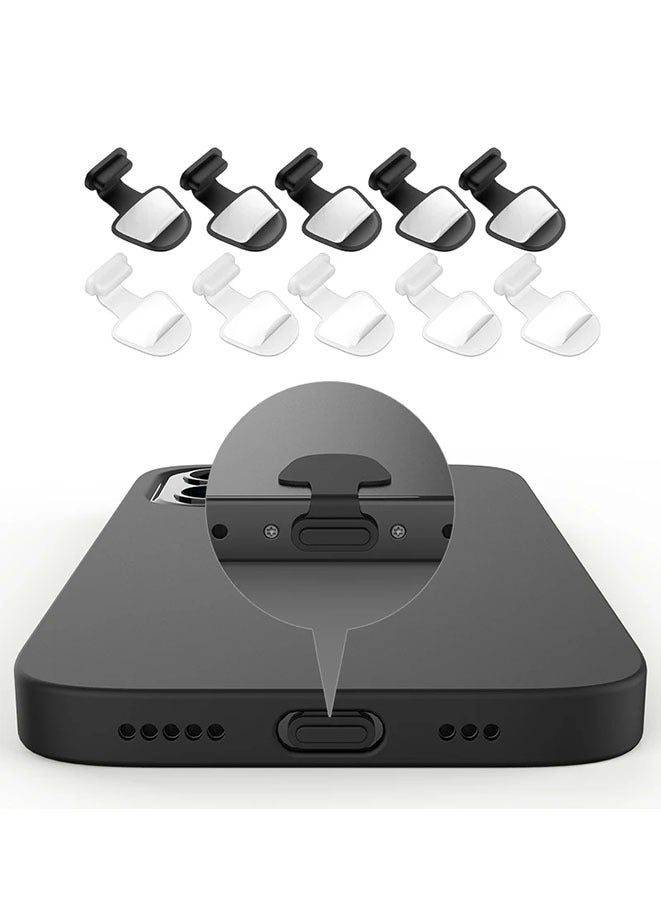 Muyixin 6 Pcs Charging Port Anti-Dust Dirt Plug For Apple Charging Port Silicone Plug Protector Cover - Image 2