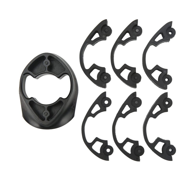 Bicycle Headset Spacer Washer Lightweight Aluminum Alloy Plastic Replacement for Most Road Bikes - Image 2