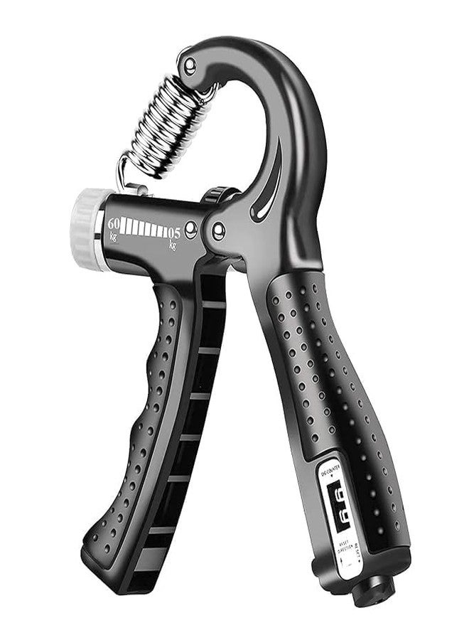 VRUTA Hand Grip Strength Trainer, Hand Grip Strengthener with Counter, Adjustable Resistance 5 to 60 kg, Non-Slip Gripper, Perfect for Athletes & Hand Exercising with Polypropylene Material - Image 1