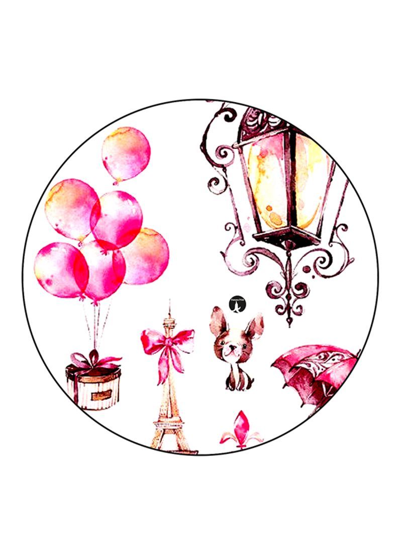 RKN Round   Printed Mouse Pad Round  Multicolour