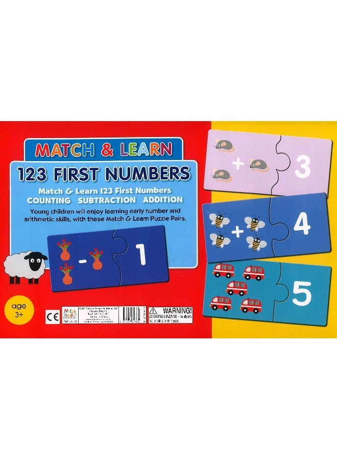 Match & Learn Box - Abc 123 First Numbers  - Image 2