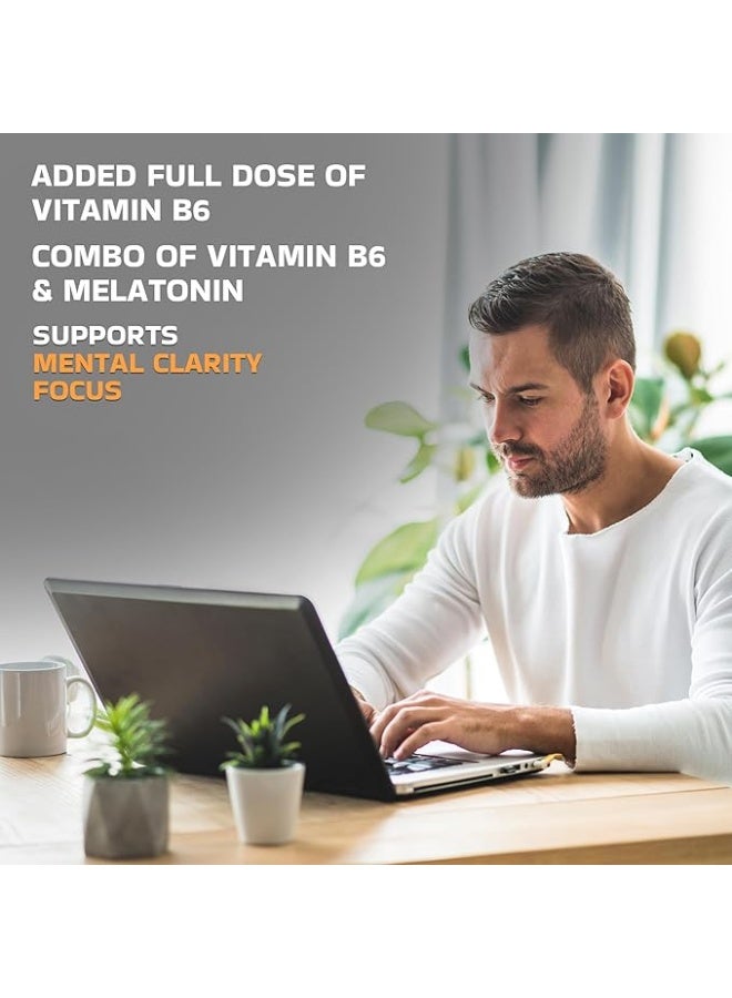Pure Nutrition Melatonin 10mg with Tagar 250mg - 120 Veg Tablets | Non-Addictive Sleep Aid | Helps Fall Asleep Fast | Promotes Deep Sleep | Enhances Sleep Quality | Helps In Relaxation - Image 5