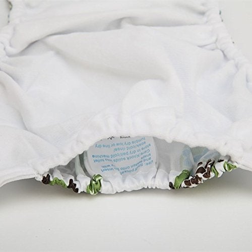 Sigzagor 2 to 7 Years Old Junior Big Cloth Diaper Pocket Reusable Washable Baby Toddler (Dot Fox) - Image 5