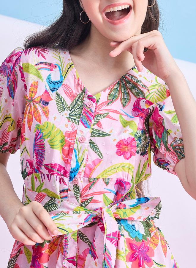 ستايلو بج فستان بطبعة زهور - Image 5