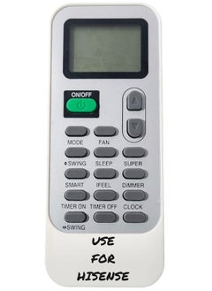 erorex Dg11J1-01 Replace Universal Ac Remote Control Compatible With Hisense Kelon Air Conditioner Dg11J1-01 Dg11J1-04 Dg11J1-05  - Image 1