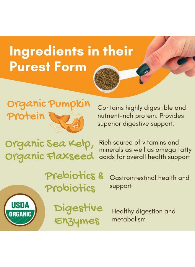 Wholistic Pet Organics Wholistic Pet Organics Equine Complete: Horse Multivitamin for Total Body Health - Horse Supplement with Vitamins, Minerals, Prebiotics, Probiotics - Organic Pumpkin Flavor - 4 Lb  - Image 4