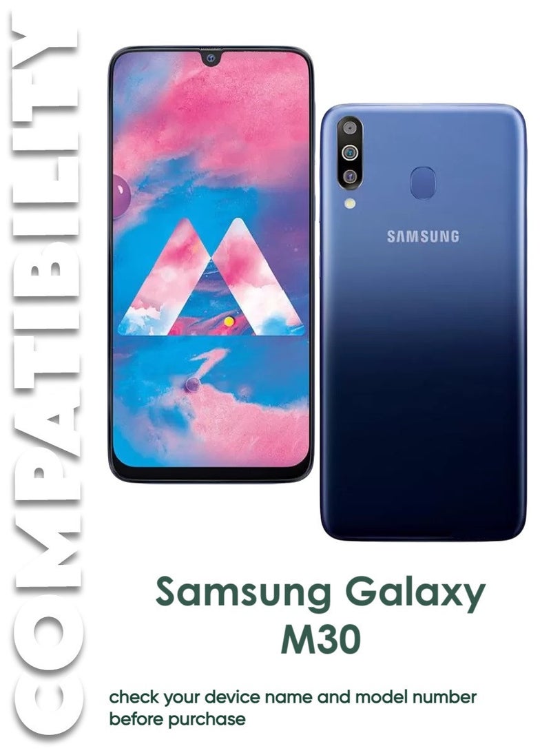 ACLIX 3 Pieces Antistatic ESD Dustproof Premium Quality High Definition Tempered Glass Screen Protector Designed For Samsung Galaxy M30 - Image 3