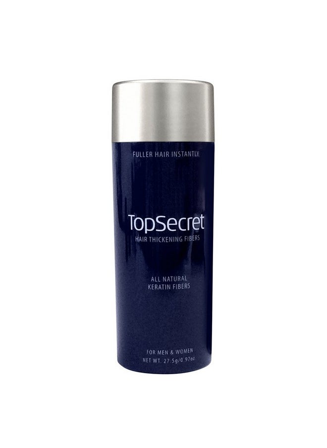 Top secret Hair Thickening Building Fibers Refills Undetectable & Natural Hair Filler For Men & Women Instantly Fill In Fine Thinning Hair Weather & Sweat Resistant (Light Brown Economy)  - Image 1