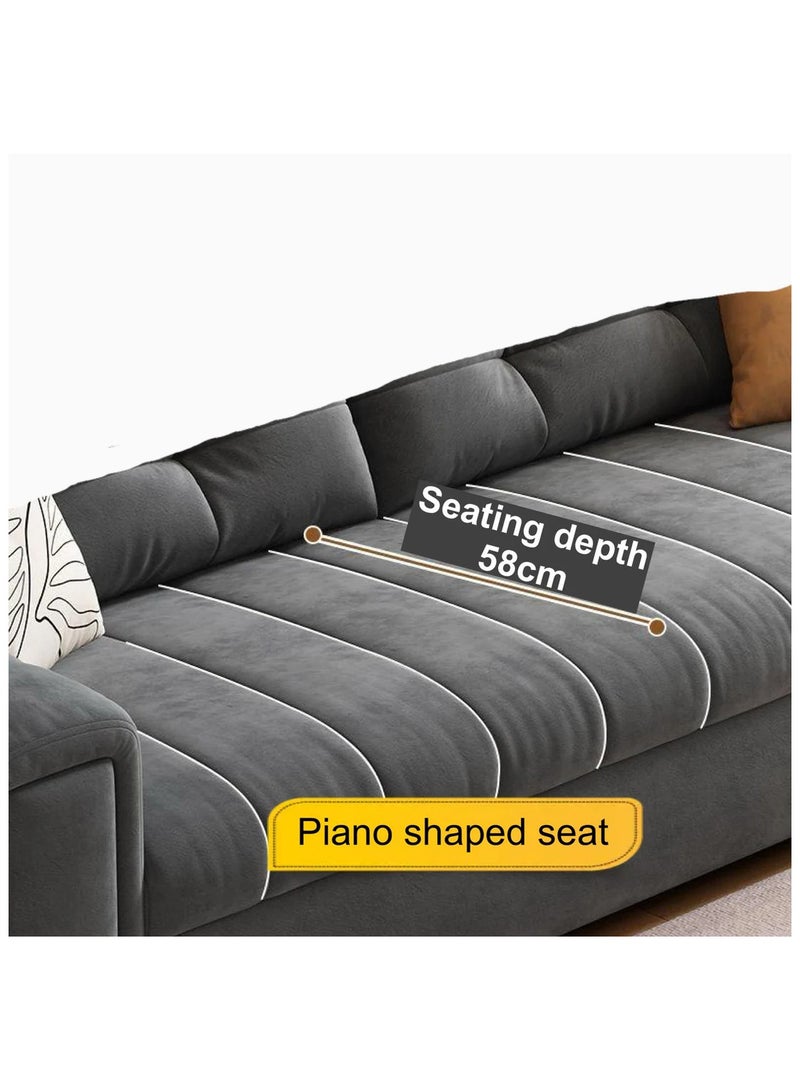 AWD Modern Pull-Out Sofa Bed – Convertible Sleeper Couch with Storage – Space-Saving Upholstered Sofa Bed with Cushions – Large Capacity 167 Outer size - Image 3