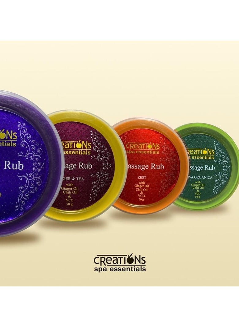 creation Massage Rub (Pain Relief Rub) 50*4g - Image 4