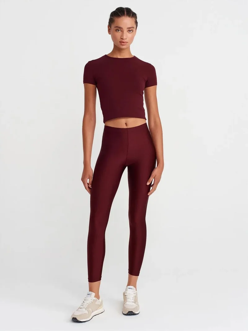 ديلفين Dilvin High-Waist Slim Fit Leggings