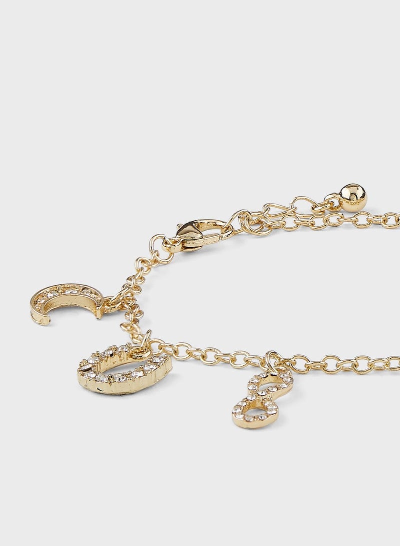 خزانة سوار مزينة بحلية مرصعة - Image 2