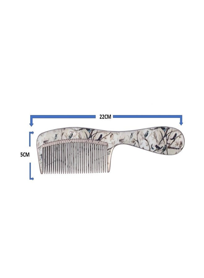 Lily Multicolour Grooming Hair Handle Combs For Women, Pack of 3 - Image 3