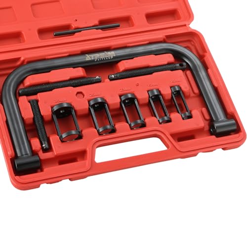 ATPEAM Auto Valve Spring Compressor C Clamp Tool Set Suitable for Motorcycle, ATV, Car, Small Engine Vehicle Equipment - Image 1