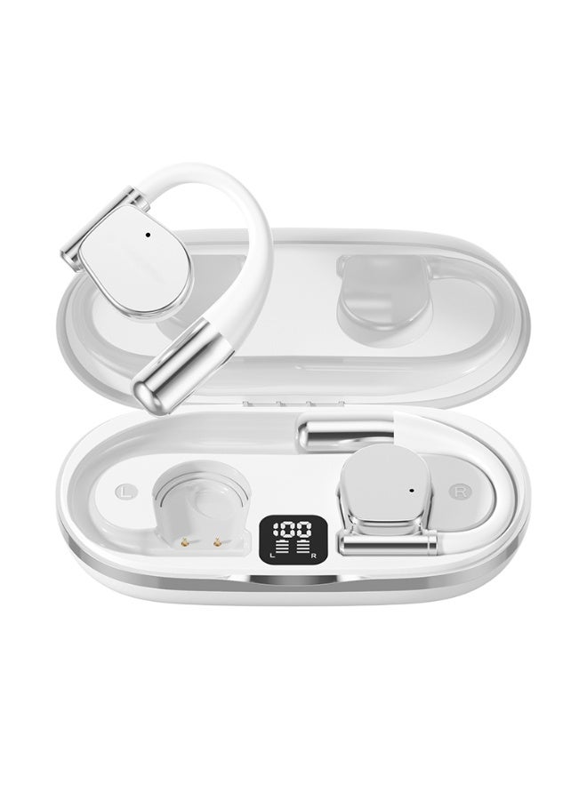 Qiwa-M111 2025 New Edition Ultraviolet Sterilization OWS Open Bluetooth Headphones, with a battery life of up to 30+ hours, feature IPX4 water resistance and noise cancellation for calls. - Image 2