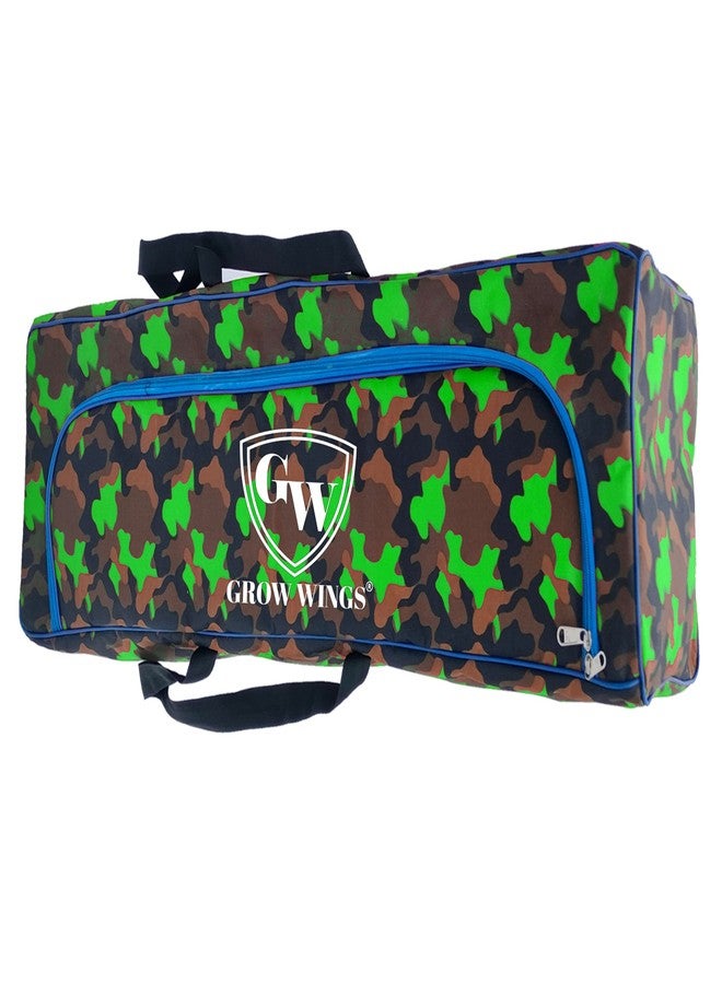 Grow wings Green Long Cricket Kit Bag with Attractive Design Cricket Backpack - Image 1