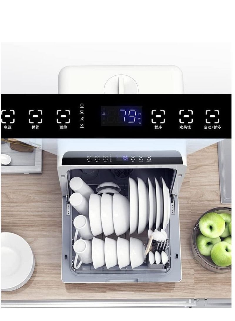 Cool Baby Automatic dishwasher household small independent non-installation disinfection drying sterilization one dishwashing machine - Image 4