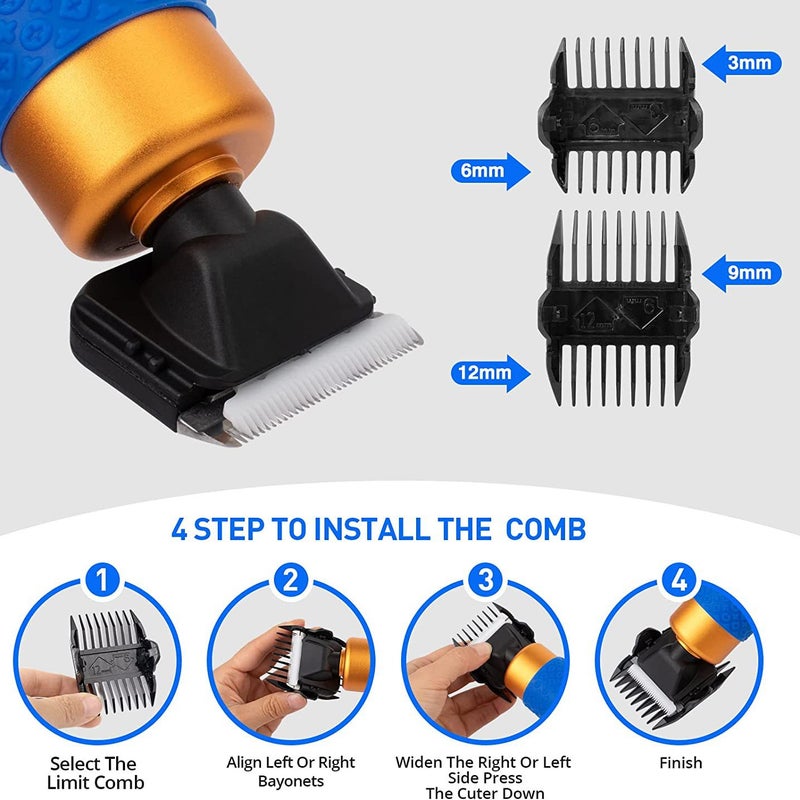 Tufting Gun Electric Clippers Carpet Tufting Hair Trimmer 200W High Power Electric Clipper Electric Hair Trimmer - Image 3