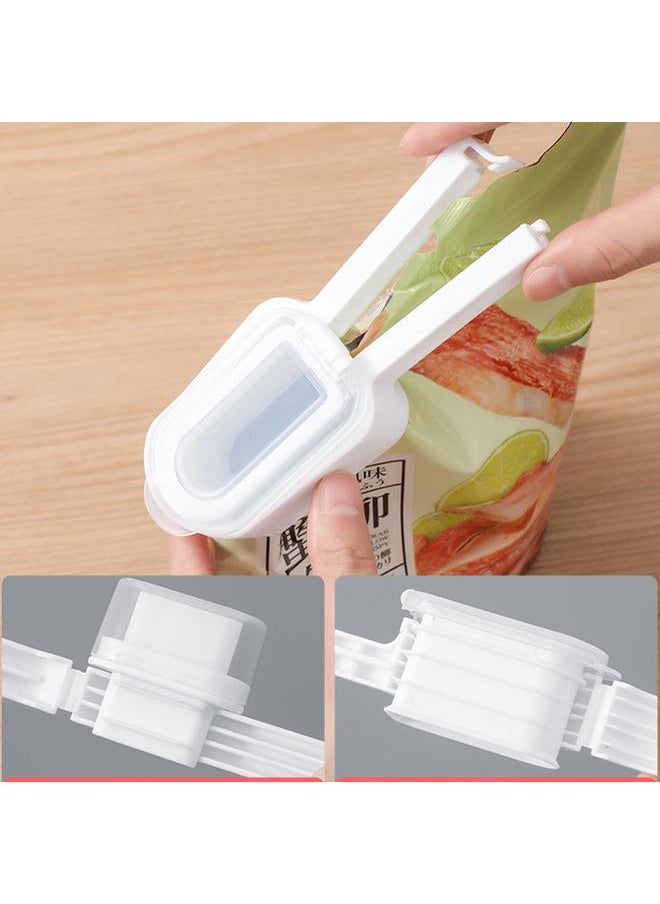 Thoraya Plastic Chip Clips for Food Packages Sealing Bag Clips Food Clips with Discharge Port for Food Kitchen Home Large 4.2x13.9cm / 1.7x5.5in  - Image 5