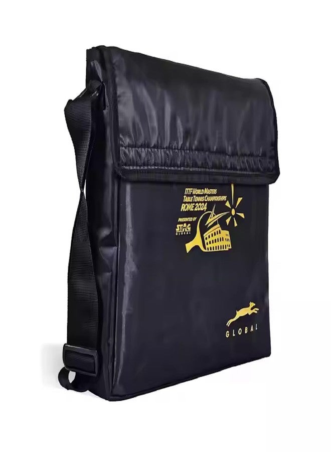 STAG GLOBAL Roma 24 Super mini Fun Table Tennis Table | Limited Edition Roma World Masters Championship 2024 | Black and Golden (Roma 24) - Image 5